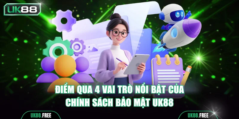 Điểm qua 4 vai trò nổi bật của chính sách bảo mật UK88